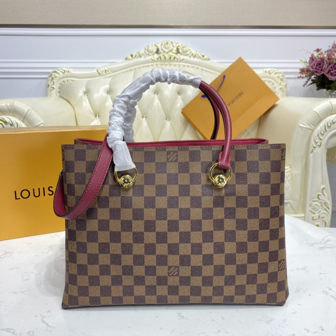 Louis Vuitton LV RIVERSIDE Tote Handbag Damier Ebene N40052